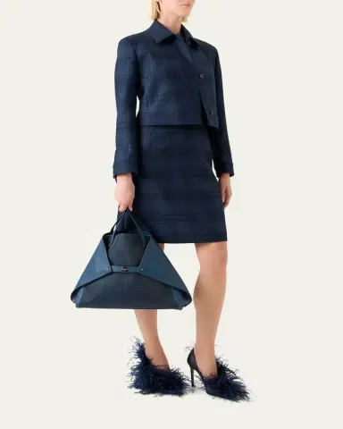 Akris Ai Medium Horsehair Tote Bag | Thumbnail 2