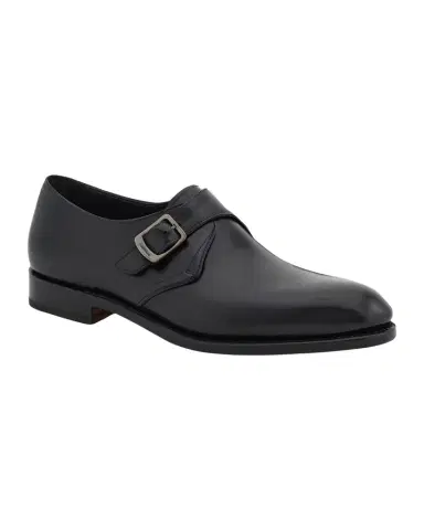 Ferragamo Men 's Sullivan Tramezza Leather Monk-Strap Loafers | Thumbnail 1 Ferragamo Men 's Sullivan Tramezza Leather Monk-Strap Loafers | Thumbnail 1