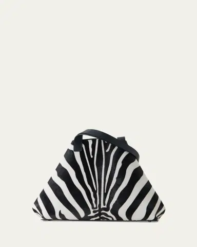Akris Ai Medium Zebra-Print Top-Handle Tote Bag | Thumbnail 2 Akris Ai Medium Zebra-Print Top-Handle Tote Bag | Thumbnail 2