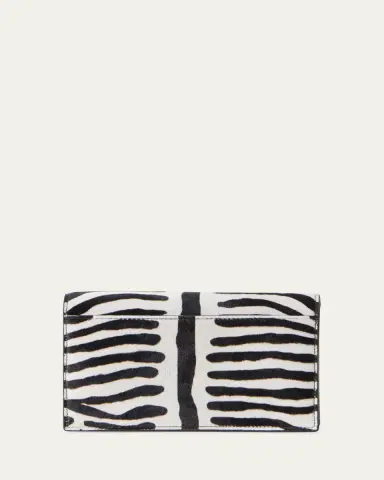 Akris Zebra-Print Calf Hair Clutch Bag | Thumbnail 2 Akris Zebra-Print Calf Hair Clutch Bag | Thumbnail 2