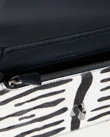 Akris Zebra-Print Calf Hair Clutch Bag | Thumbnail 3 Akris Zebra-Print Calf Hair Clutch Bag | Thumbnail 3