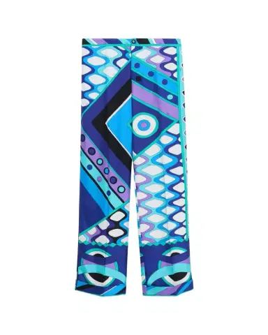 PUCCI Vivara Silk Twill Straight-Leg Pants | Thumbnail 1 PUCCI Vivara Silk Twill Straight-Leg Pants | Thumbnail 1