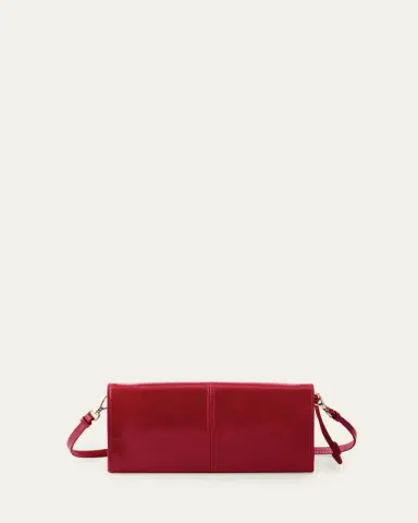 Prada Leather Wallet with Shoulder Strap | Thumbnail 2