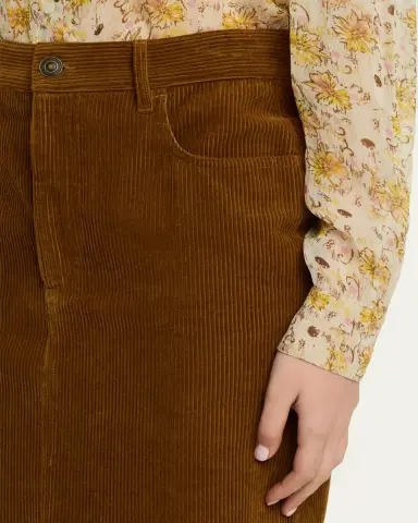 Etoile Isabel Marant Odalie Corduroy Midi Skirt | Thumbnail 5 Etoile Isabel Marant Odalie Corduroy Midi Skirt | Thumbnail 5