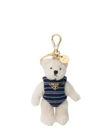 Prada Teddy Bear Keyring Bag Charm | Thumbnail 1