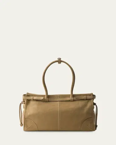 Prada Bonnie Large Nubuck Leather Shoulder Bag | Thumbnail 2 Prada Bonnie Large Nubuck Leather Shoulder Bag | Thumbnail 2