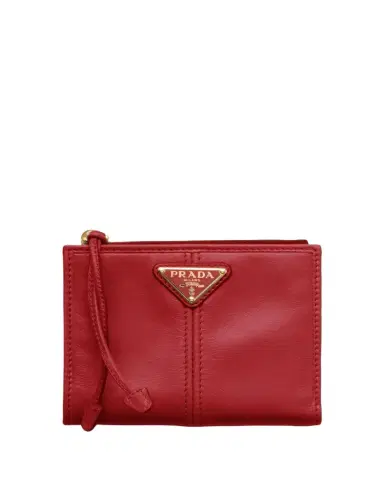Prada Bifold Leather Wallet | Thumbnail 1