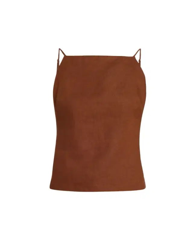 A.L.C. Reese Strappy Open-Back Top