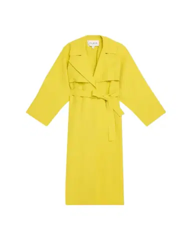 Alaïa Paper Belted Midi Trench Coat | Thumbnail 1 Alaïa Paper Belted Midi Trench Coat | Thumbnail 1