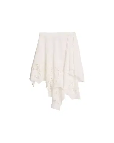 Ronny Kobo Ashley Embroidered Asymmetric Cotton Skirt | Thumbnail 1 Ronny Kobo Ashley Embroidered Asymmetric Cotton Skirt | Thumbnail 1