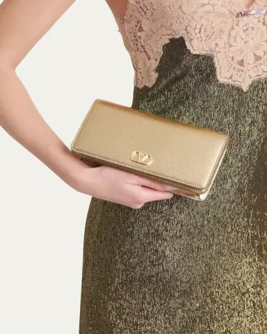 Valentino Garavani Mini Laminated Leather Crossbody Bag | Thumbnail 2