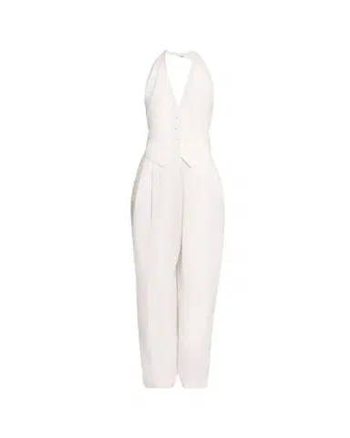 Ronny Kobo Rex Backless Plunging Vest Jumpsuit | Thumbnail 1