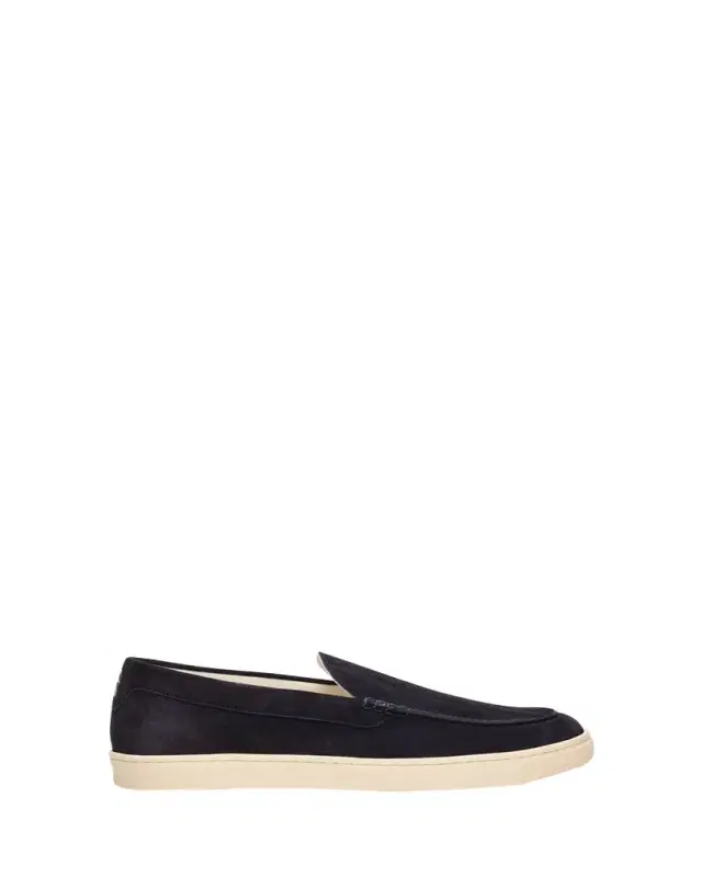 Brunello Cucinelli Men's Hybrid Venetian Suede Slip-Ons