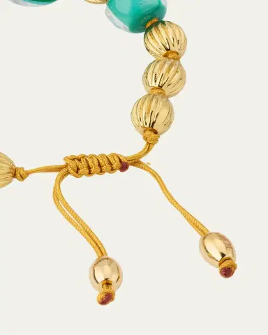 TOHUM Design Tohum One-of-a-Kind Charm Bracelet, Yellow-Turquoise | Thumbnail 4 TOHUM Design Tohum One-of-a-Kind Charm Bracelet, Yellow-Turquoise | Thumbnail 4