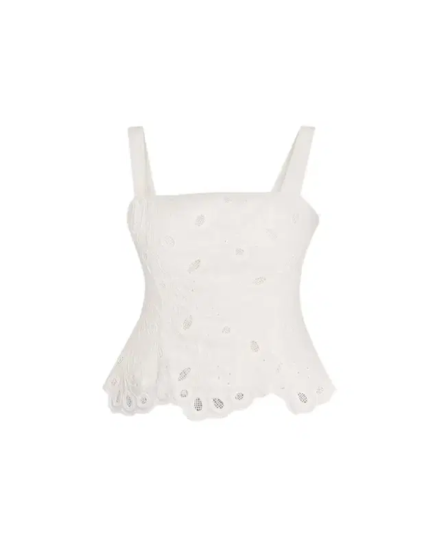 Delaney Embroidered Bustier Top