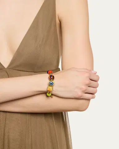 TOHUM Design Tohum One-of-a-Kind Charm Bracelet, Multi Yellow | Thumbnail 2 TOHUM Design Tohum One-of-a-Kind Charm Bracelet, Multi Yellow | Thumbnail 2