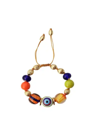 TOHUM Design Tohum One-of-a-Kind Charm Bracelet, Multi Yellow | Thumbnail 1 TOHUM Design Tohum One-of-a-Kind Charm Bracelet, Multi Yellow | Thumbnail 1