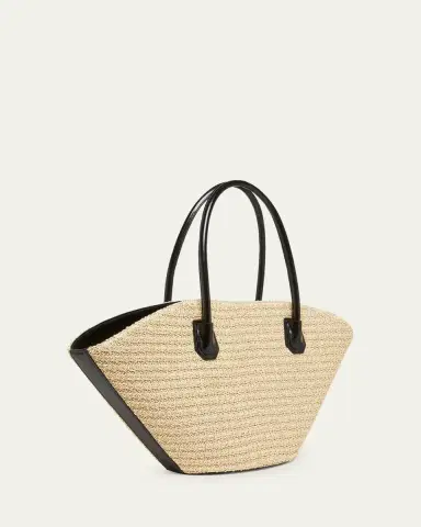 Givenchy Antigona Small Tote Bag in Faux Raffia | Thumbnail 3