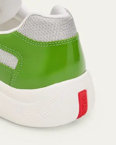 Prada Men's America's Cup Patent Leather Sneakers | Thumbnail 7