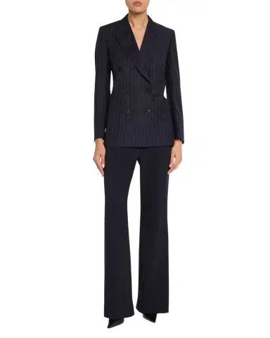 Givenchy Double-Breasted Pinstripe Wool Jacket | Thumbnail 1 Givenchy Double-Breasted Pinstripe Wool Jacket | Thumbnail 1