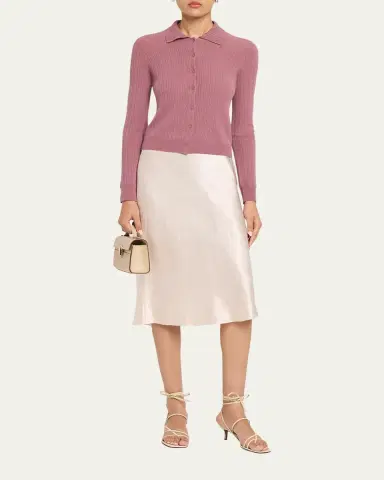 Vince Pointelle Wool Cardigan | Thumbnail 2 Vince Pointelle Wool Cardigan | Thumbnail 2