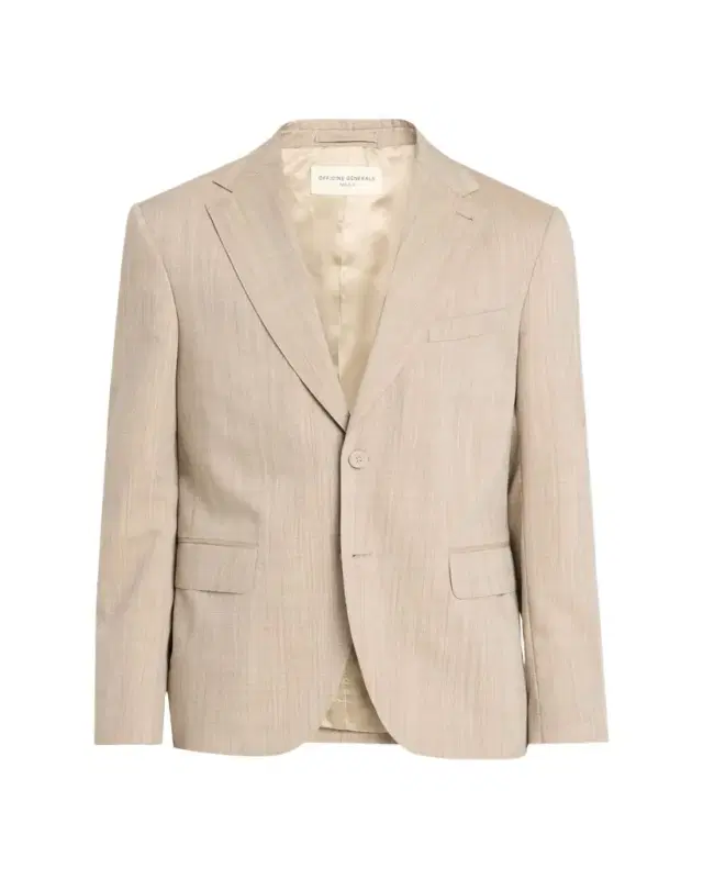 Officine Generale Men's Arthus Heathered Wool Single-Breasted Sport Coat
