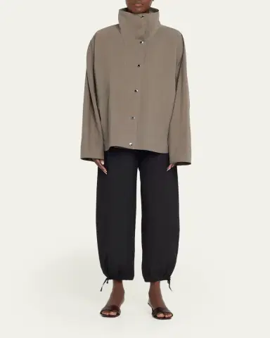 TOTEME Summer Parachute Jacket | Thumbnail 2 TOTEME Summer Parachute Jacket | Thumbnail 2
