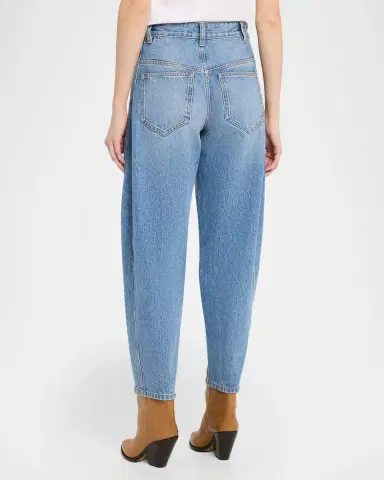 Isabel Marant Oriane Barrel-Leg Ankle Jeans | Thumbnail 2 Isabel Marant Oriane Barrel-Leg Ankle Jeans | Thumbnail 2