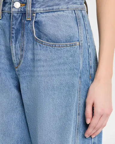 Isabel Marant Oriane Barrel-Leg Ankle Jeans | Thumbnail 4 Isabel Marant Oriane Barrel-Leg Ankle Jeans | Thumbnail 4