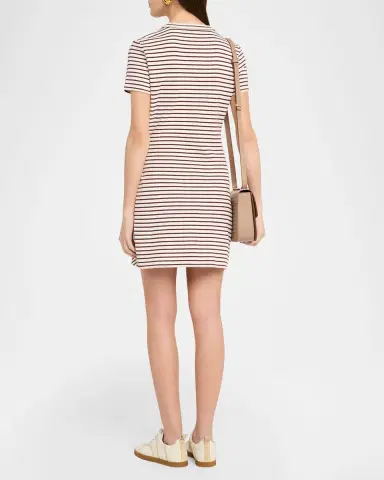 Veronica Beard Elvaris Striped T-Shirt Dress | Thumbnail 3