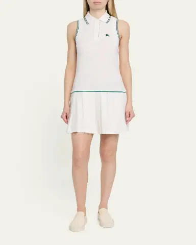 Burberry Martina Pleated Mini Tennis Dress | Thumbnail 2