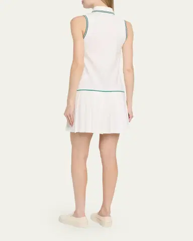 Burberry Martina Pleated Mini Tennis Dress | Thumbnail 3