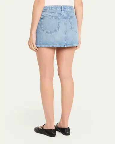 L'Agence Solene Jean Mini Skirt | Thumbnail 3 L'Agence Solene Jean Mini Skirt | Thumbnail 3