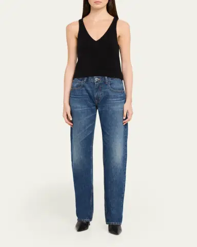 Brandon Maxwell Reese V-Neck Tank Top | Thumbnail 2 Brandon Maxwell Reese V-Neck Tank Top | Thumbnail 2