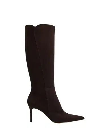 Gianvito Rossi 85mm Suede Knee-High Boots | Thumbnail 1
