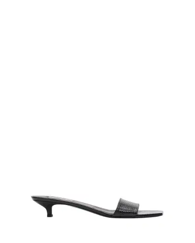 TOTEME 35mm Slim Lizard-Embossed Leather Mules | Thumbnail 1 TOTEME 35mm Slim Lizard-Embossed Leather Mules | Thumbnail 1