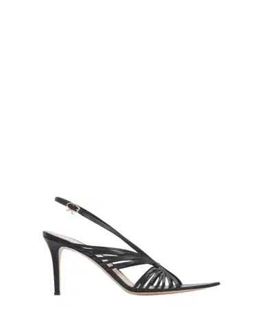 Gianvito Rossi 85mm Strappy Leather Pointed-Toe Sandals | Thumbnail 1 Gianvito Rossi 85mm Strappy Leather Pointed-Toe Sandals | Thumbnail 1