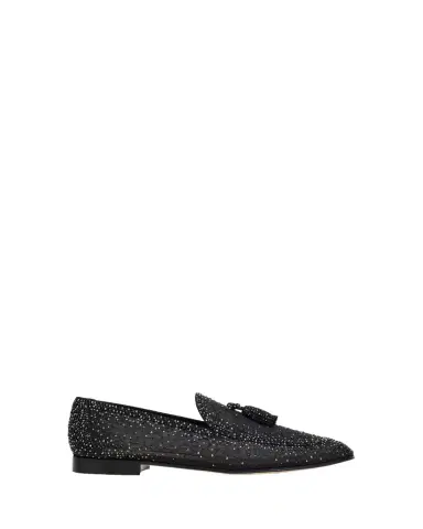 Gianvito Rossi Organza Crystal Loafers | Thumbnail 1 Gianvito Rossi Organza Crystal Loafers | Thumbnail 1