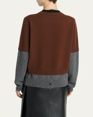 Marni Double-Layered Cashmere Sweater | Thumbnail 3