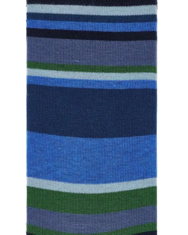 Paul Smith Men 's Ozzy Multi-Stripe Crew Socks