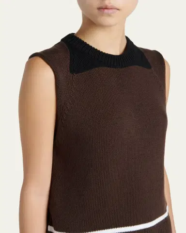 Marni Crewneck Sleeveless Sweater | Thumbnail 5