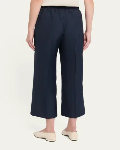 Theory Cropped Wide-Leg Pants | Thumbnail 3 Theory Cropped Wide-Leg Pants | Thumbnail 3