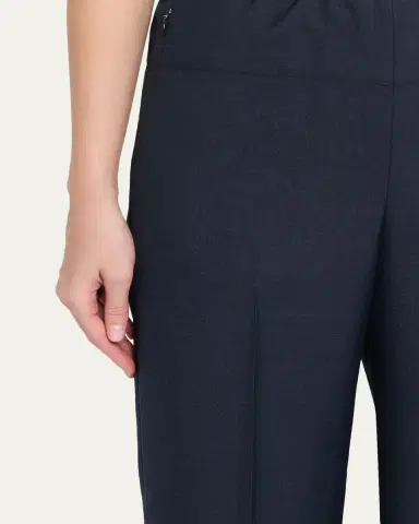 Theory Cropped Wide-Leg Pants | Thumbnail 5 Theory Cropped Wide-Leg Pants | Thumbnail 5