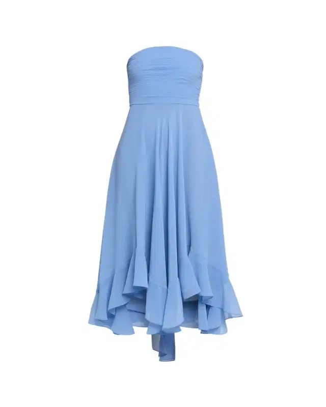 Retrofete Louisa Strapless Chiffon Dress