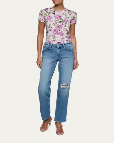 L'Agence Armida Low-Rise Slouchy-Straight Jeans | Thumbnail 2 L'Agence Armida Low-Rise Slouchy-Straight Jeans | Thumbnail 2