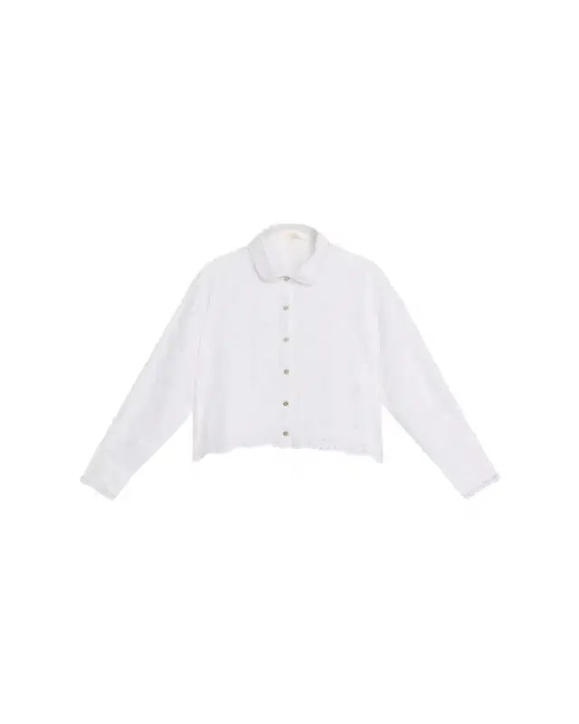 LoveShackFancy Delano Eyelet Linen Top
