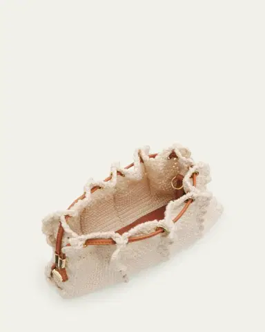 Ulla Johnson Adria Small Wavy Crochet Crossbody Bag | Thumbnail 4