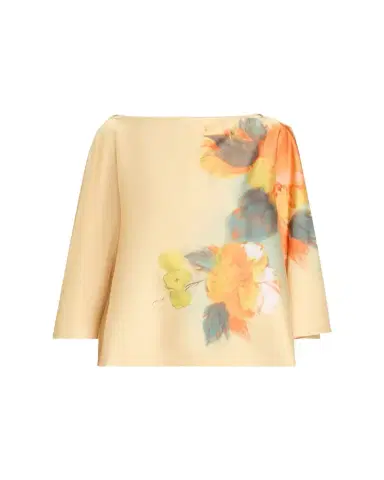 Cinq a Sept Carole Watercolor Floral Top | Thumbnail 1 Cinq a Sept Carole Watercolor Floral Top | Thumbnail 1