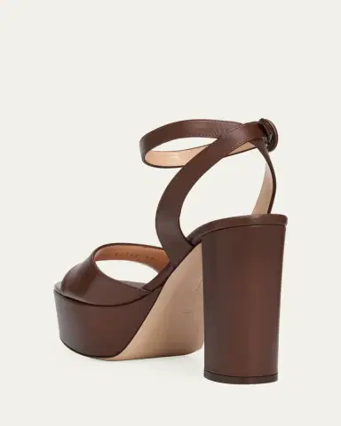 Gianvito Rossi 70mm Nappa Leather Platform Sandals | Thumbnail 2 Gianvito Rossi 70mm Nappa Leather Platform Sandals | Thumbnail 2