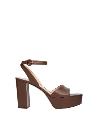 Gianvito Rossi 70mm Nappa Leather Platform Sandals | Thumbnail 1 Gianvito Rossi 70mm Nappa Leather Platform Sandals | Thumbnail 1